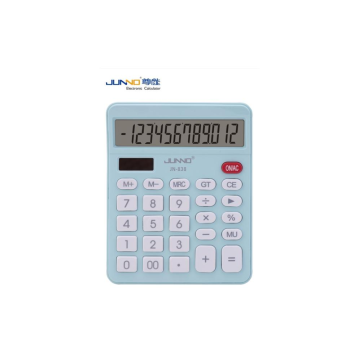 Calculadora de bolso colorida para estudante