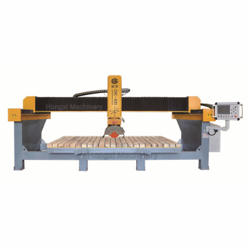 45 Degree 4/5 Axis CNC Stone Cutting Bridge Saw with Tilting Table for Granite