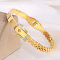 Brazalete de titanio del diablo diminuto del cinturón de moda