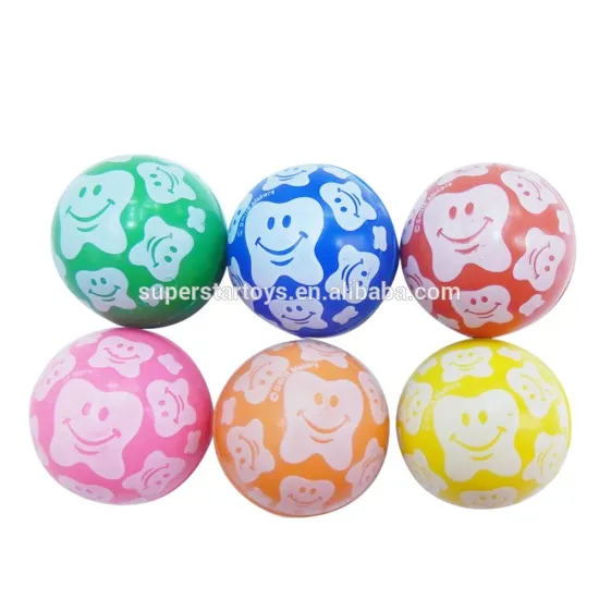 5160711-4(1) teeth rubber balls/mini rubber ball