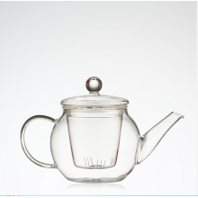 botella de vidrio china juego de té botella de agua personalizada de vidrio calentador de tetera