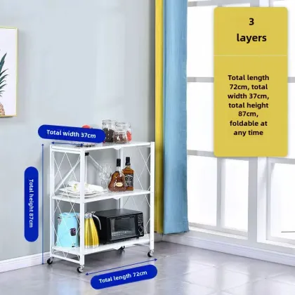 Multi-Layer Metal Kitchen Storage Rack