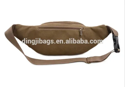 Wholesale sport portable canvas waist pack bag