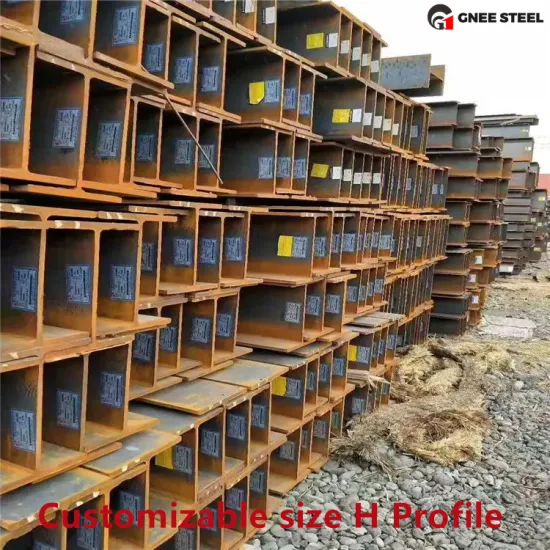 Rolled Steel Structural Q235 Shaped Galvanized Steel Beams H Beam Price