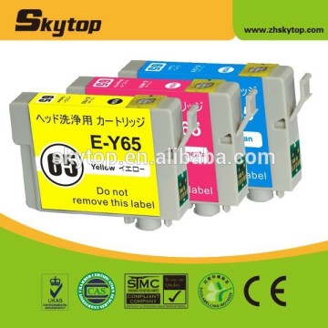 Hot! ICC65, ICM65, ICY65 Compatible Epson Printer Ink Cartridge for PX673F/PX-1200/1600F/1700F