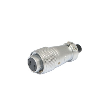 WEIPU WS Series Circular Connector: 2Pin WS16, 2A Male Plug & Female Socket - Straight Type