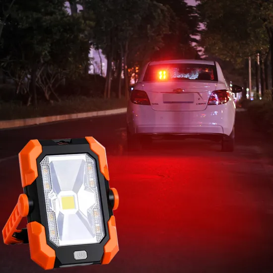 Portable Waterproof USB Rechargeable Solar LED Emergency Light with Power Bank