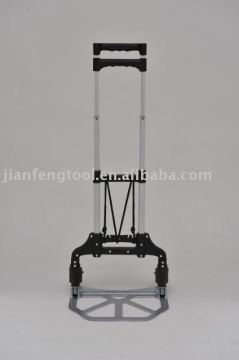 foldable aluminum Hand trolly, aluminum cart, 2 wheels truck