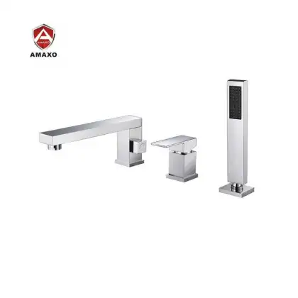 Aida Dual Handles Bathtub Bathroom Sink Tap
