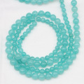 Craft Sapphire Green Jade Beads for Jewelry Making