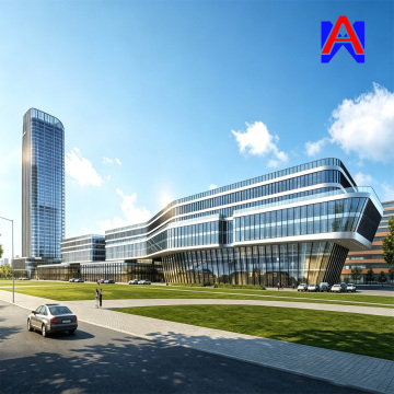 Curved Aluminum Facade Manufacturing