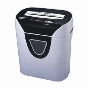 8 Sheets Random Cross Cut Shredder with Over-heat/Power/Over-load LED Display