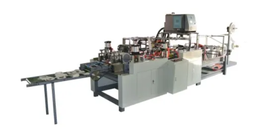 hot glue flat paper handle making machine