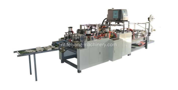 hete lijm platte papier handvat making machine;