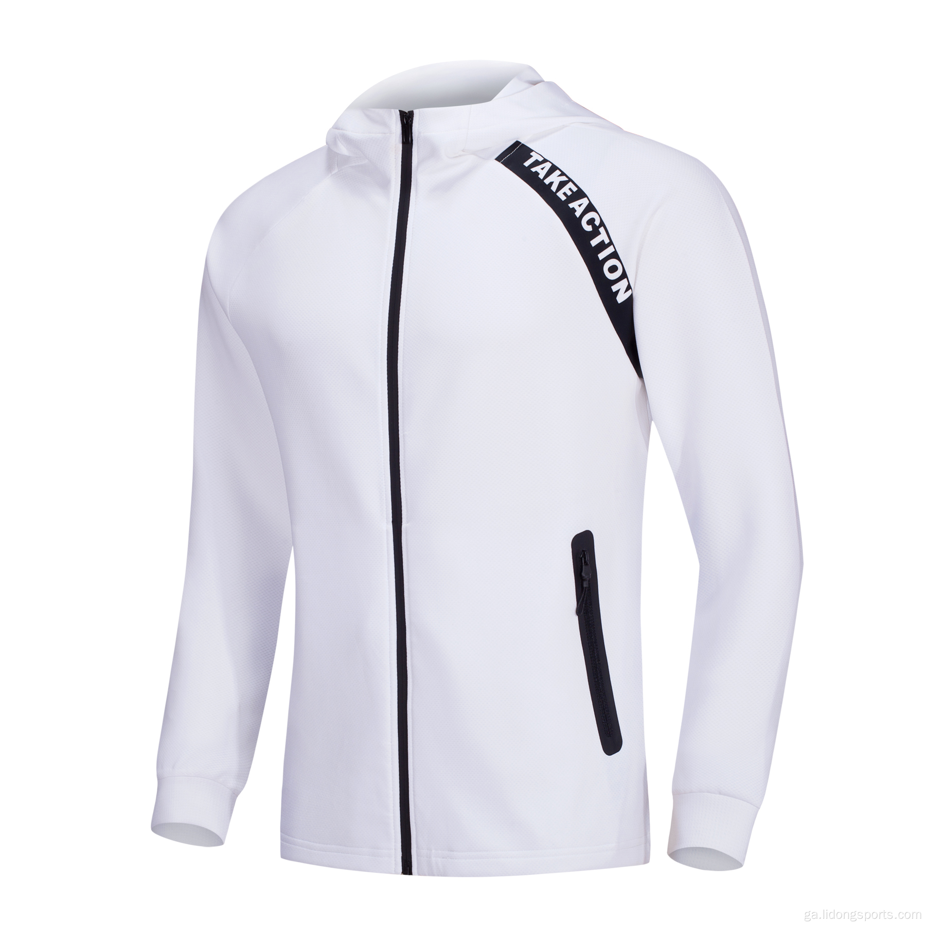 Fir faiseanta Unisex Fir Hoodie Hoodie Sport Workout Jacket