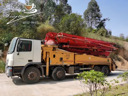 China Machinery Used Pump Truck Putzmeister Concrete Pump Car Price