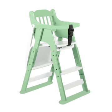 Solid Wood Multifunctional Foldable Baby Learning Dining Chair