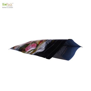 Custom Print Food Grade Flexible Vacuum Bag with Gusset For Fish such as Salmon