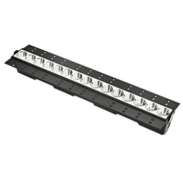 40w led flat tube batten light