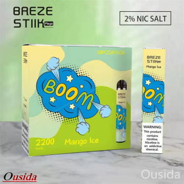 Fruit Flavor 2% NIC ECigarettes 2200 Puff Vape