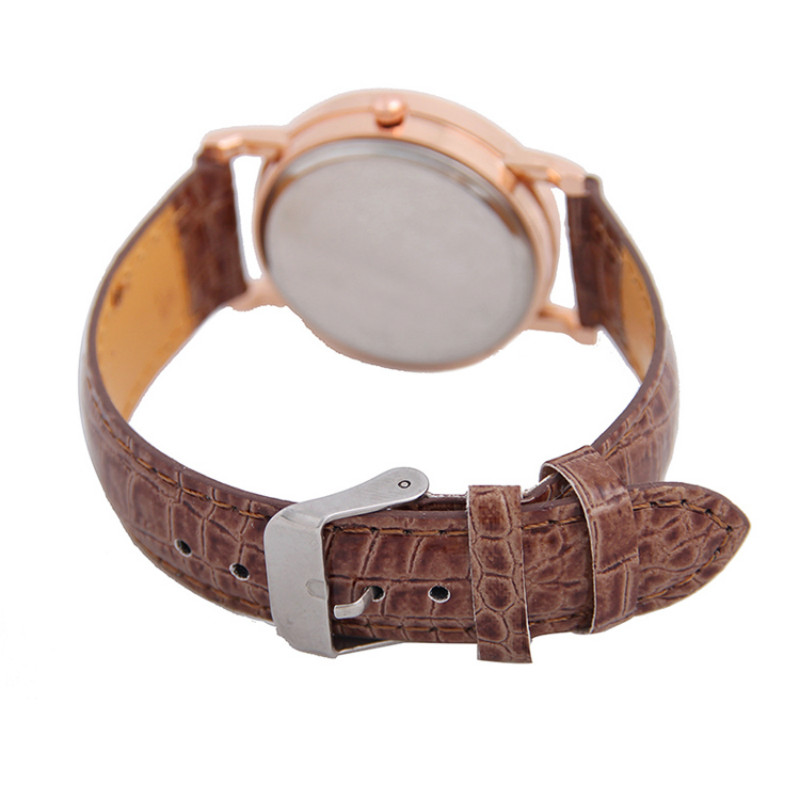 Genuine Leather Quartz Watches