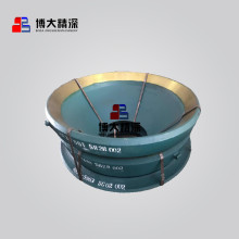 High Manganese bowl liners for symons cone crusher