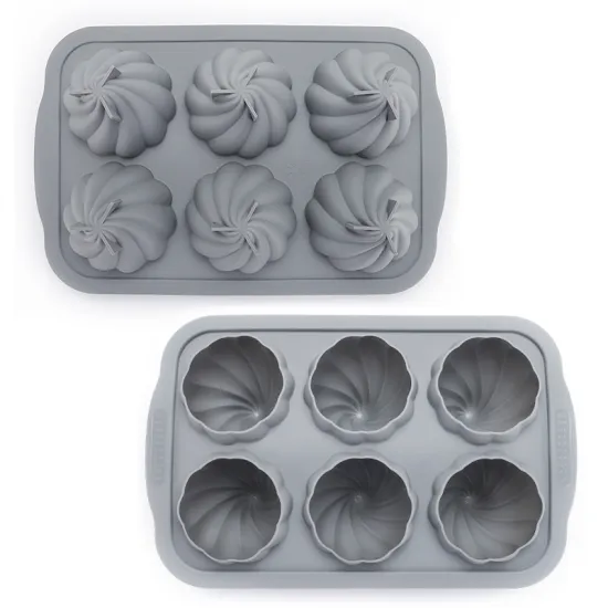 Halloween Silicone Cake Molds: 3D Pumpkin Cupcake and Dessert Mousse Mold Set
