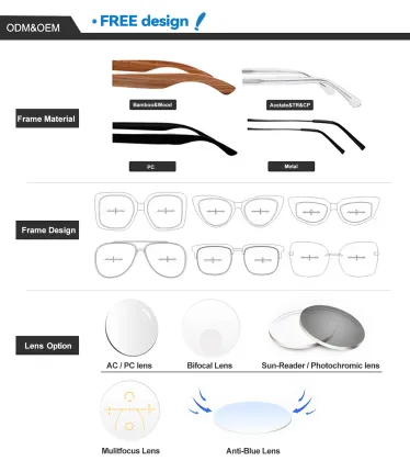 Sunway Eyewear: Latest Trendy Custom Design Anti-Blue Light Reading Glasses for Men and Women