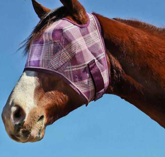 Masque de mouche à cheval en maille houstouble de haute qualité