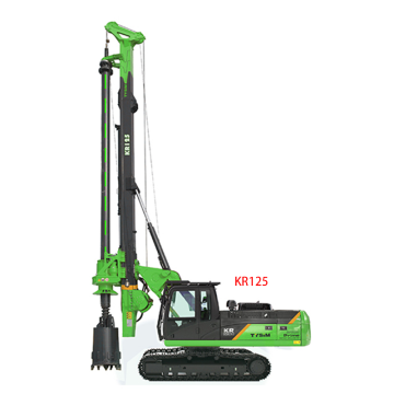 Easy Maintenance CAT Chassis Screw Machine Pile Driver