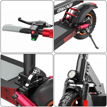 USA UK EU in Stock Electric Scooter with Seat 10" Off Road Tires Foldable E Scooter