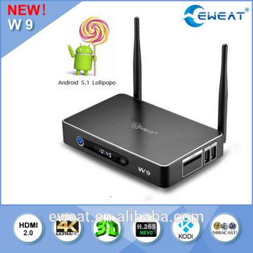 4K mini pc with android 5.1 Amlogic S905 Gigabit network tv box