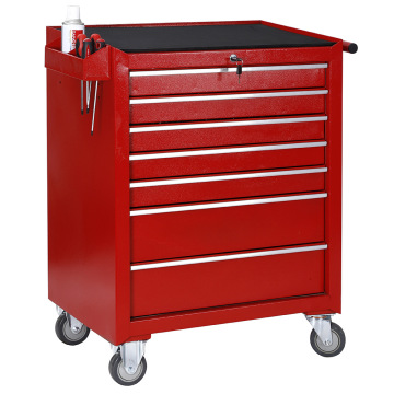 China Supplier Workshop Garage Toolbox 7 Drawer Rolling Tool Cabinet
