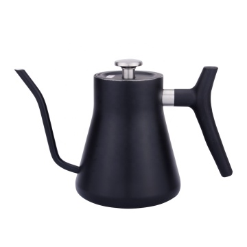Tuangkan profesional di atas ketel dengan termometer: pembuat kopi tetes stainless steel yang menampilkan pegangan bakelite - kapasitas 1.2L