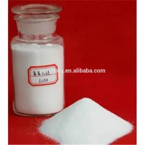 99 Battery Grade Monohydrate Lithium Hydroxide, High Quality 99