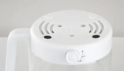 Latest Electric Glass Cooking Pot - 1.5L White Shell Hot Pot for Home Use