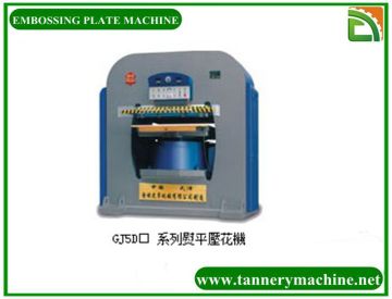 Cow Upper Leather Embossing Machine