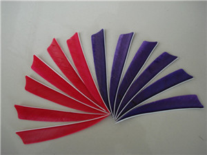 pure color true feather for hunting arrows