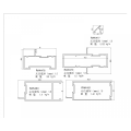 अफ्रीकी बाजार anodized या पाउडरकोटेड एल्यूमीनियम प्रोफाइल