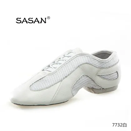 Hot Sell SASAN Soft Leather Jazz Dancing Shoes Jazz Slipper Soft Shoes 7732