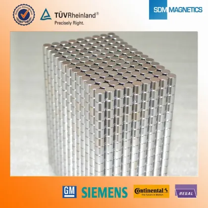 Professional Customized neodymium permanent cylinder magnet