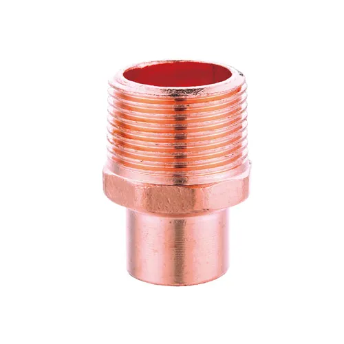 Copper Male Adapter Male Thread Connection