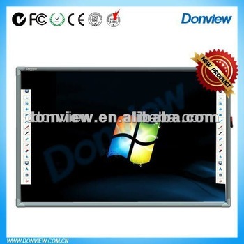 Aluminum frame 85'' touch digital education equipment