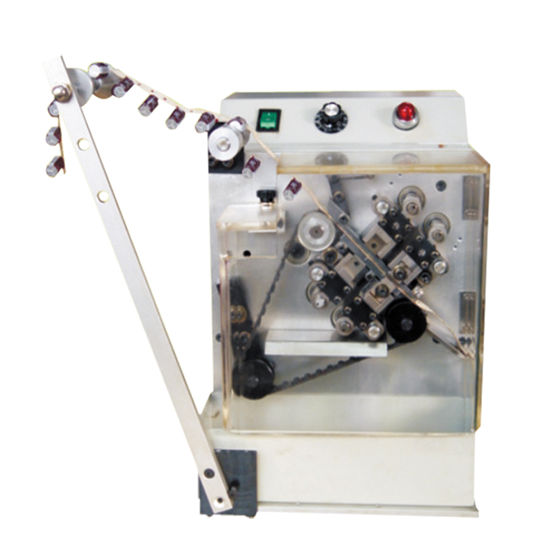 Automatic taped radial lead forming machine