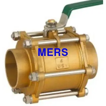 Three Pieces Ball Valve