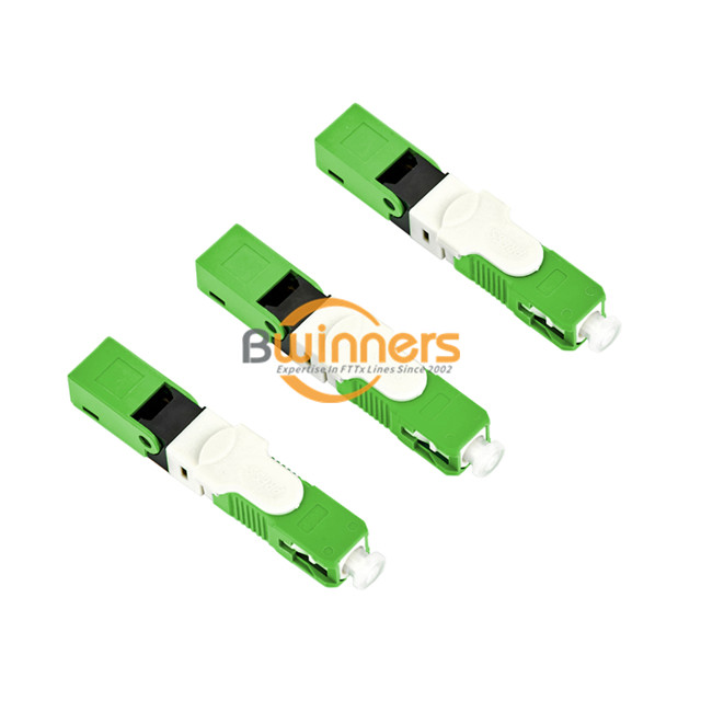 SC APC SM Green Fast Connector