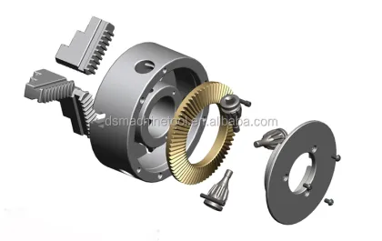 K11 Series 3 Jaws Lathe Chuck - 4 Jaw Self Centering Manual Lathe Chuck 125mm ODM SANOU