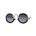 Cylindrical Buffalo Horn Sunglasses