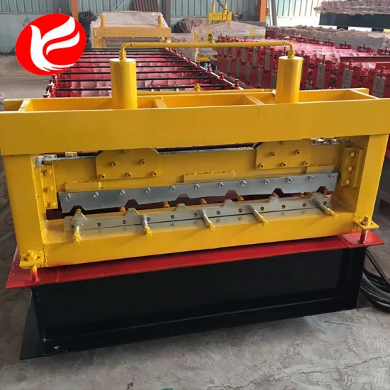 Standard roof panel color steel roll forming machine