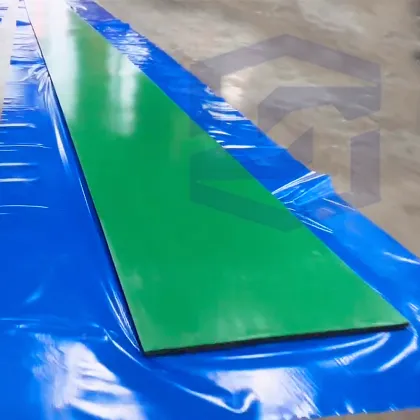 Wear-resistant and anti-slip rhombus rubber sheet